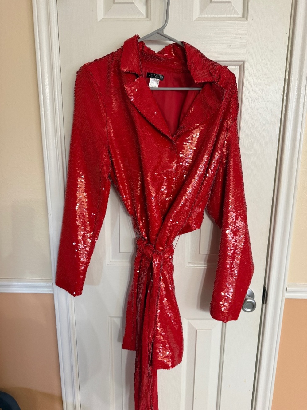 Red Sequin Jacket